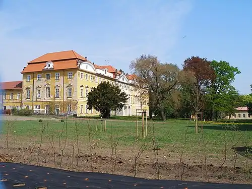 Le parc du château.