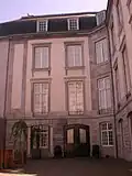 Cour intérieure de l'hôtel de Hayme de Bomal