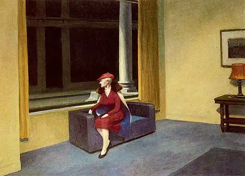 Hotel Window, 1955.