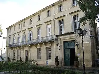 L'hôtel de Belleval, place de la Canourgue, ancienne mairie