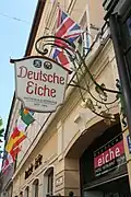 L'Hotel Deutsche Eiche&nbsp;(en) de Munich.