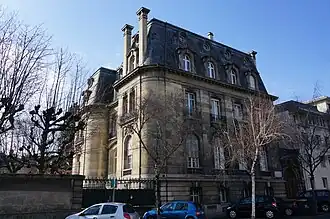 Vue depuis la rue,
