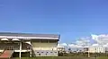 Polideportivo et Hôtel de la fédération et le Nuevo Estadio de Malabo