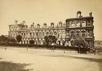 Hotel de Ville de Paris par Alphonse Liebert, 1871. Department of Image Collections, National Gallery of Art Library.