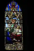 1884La mort de JosephSignature : V LorinÉglise d'HoulgateCalvados.