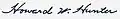Signature de Howard W. Hunter