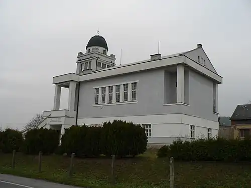 L'église évangélique.
