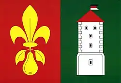 Drapeau de Hrušov