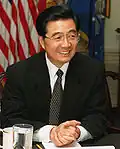Hu Jintao2008, 2007, 2005, 2004.