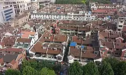 Le district Huangpu aux nombreux lilong.