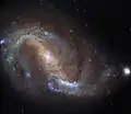 Autre image de NGC 7496 réalisée par le télescope spatial Hubble.
