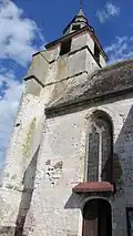 Le clocher de l'église Saint-Leu.