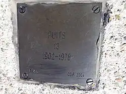 Puits no&nbsp;13, 1902-1978.