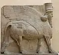 Bas-relief ornant la porte no 3 de Dur-Sharrukin, Louvre