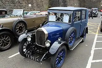 Berline "tissus" 9-20&nbsp;hp de 1928