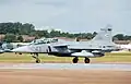 Saab 39 Gripen D en 2009.