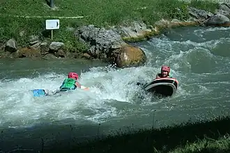 Image illustrative de l’article Nage en eau vive