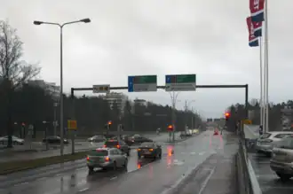 Huopalahdentie.
