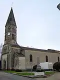 L'église Saint-Martin (déc.&nbsp;2009).