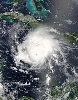 Ouragan Emily, le 16 juillet 2005, à 15:45Z