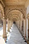 Temple jaïn Hutheesing à Ahmedabad.