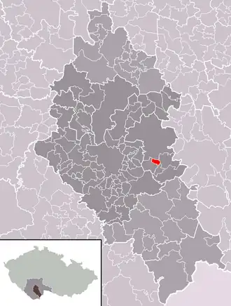 Localisation de Hvozdec