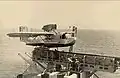 Catapulte à air comprimé d'un hydravion Loire 130