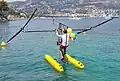 Hydrocycle à double hélice.