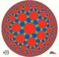 Pavage grand rhombitrihexagonal d'ordre infini