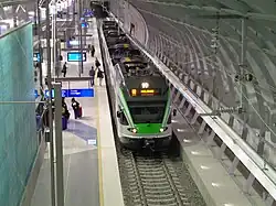 Train I en gare.