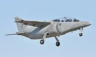Vue de l'avion.