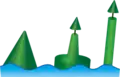 Marque tribord (zone A)
