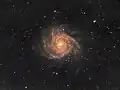 IC 342 imagée par un astronome amateur (astrophotographie).