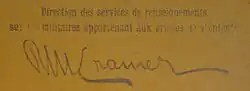 signature de Marguerite Frick-Cramer