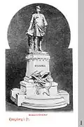 Statue de Bismarck à Königsberg