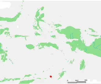 Les îles Babar en Indonésie orientale.