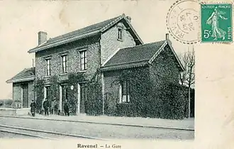 La gare de Ravenel