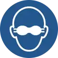 M007 – Protection oculaire opaque obligatoire