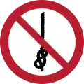 P030 – Ne pas faire de nœuds avec la corde