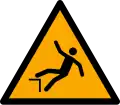 W008 – Chute avec dénivellation