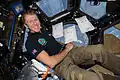 Lors de l'expédition 46, dans la Cupola de l'ISS.