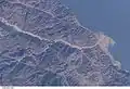 Image satellite de Dahab.