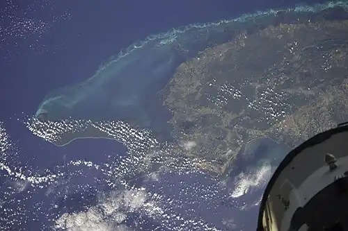 Archipel et les récifs submergés fermant la baie de Guadiana (es) jusqu'à la péninsule de Guanahacabibes