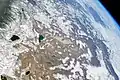 Le Nevada vu depuis l'ISS en mars 2018.