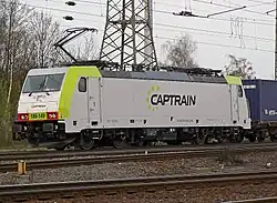 …et ici en livrée Captrain, vue à Gremberg&nbsp;(de) (Allemagne).