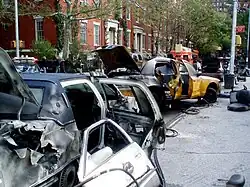 Décor post-apocalyptique, semblable au jeu, utilisé pour le film Je suis une légende.