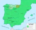 Le pays vascon sert de base lors des guerres cantabres (-25).