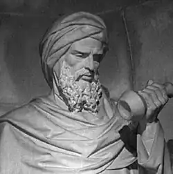 Statue représentant Averroès, grand cadi de Cordoue