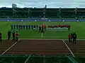 Laugardalsvöllur durant le match amical Islande-Slovaquie, en 2009