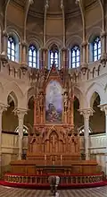 L'autel de l'Église Saint Jean